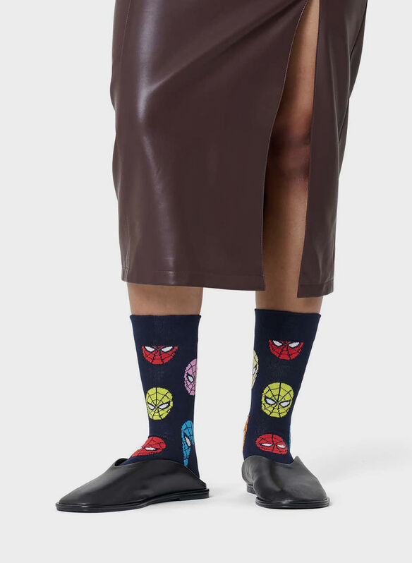 CALZA SPIDEY SPIDER UNISEX, NAVY, medium