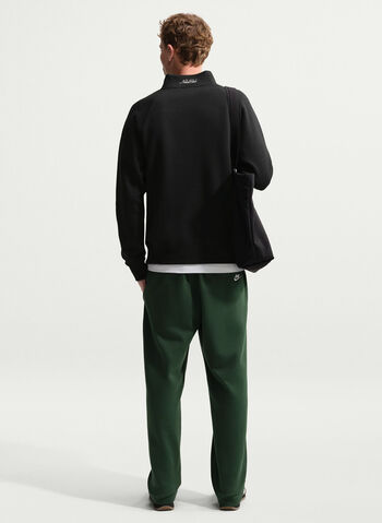 FELPA FL CLUB 1/2 ZIP, 010 BLK, small