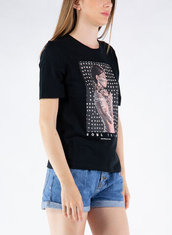 T-SHIRT SALLY PHOTO, BLK, small