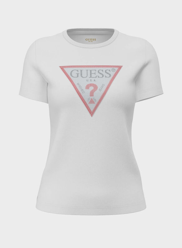 T-SHIRT LOGO, G011 WHT, medium