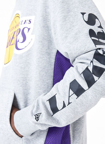 FELPA HOODIE NBA LAKERS, GREYPURPLE, small