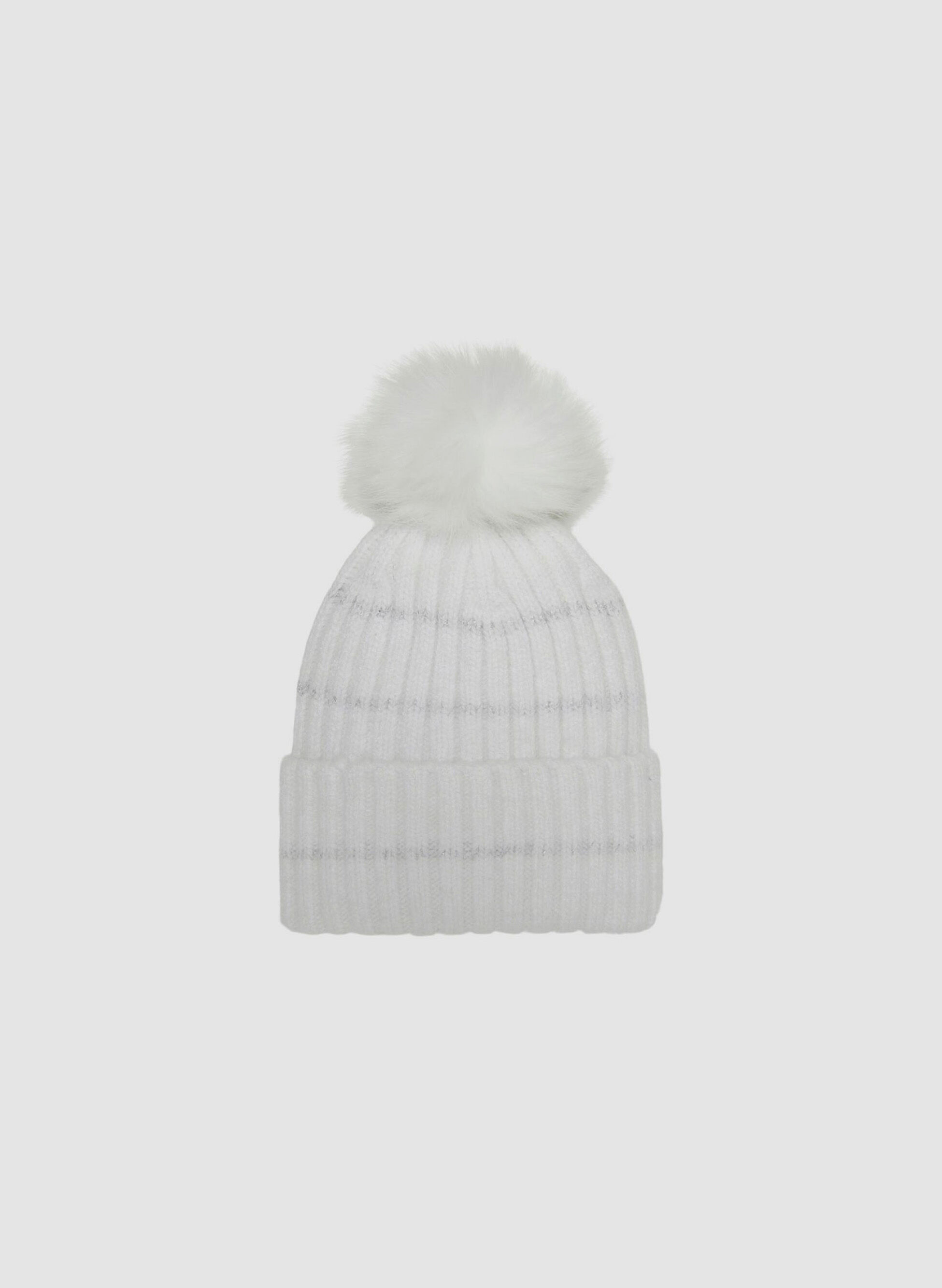 CAPPELLO IN MAGLIA ALENA CON PONPON UNI