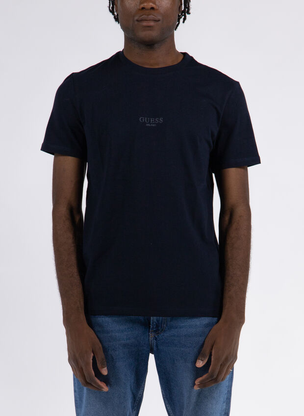 T-SHIRT MICRO LOGO CENTRALE, G7V2 NVY, large