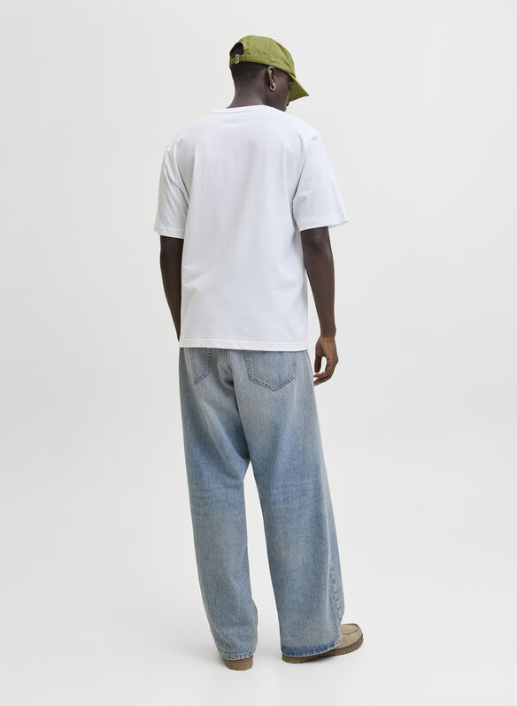 T-SHIRT MANICA CORTA, BRIGHT WHITE, medium