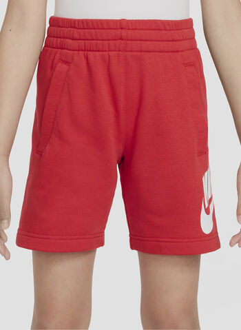 SHORTS BIG LOGO RAGAZZO, 657 RED, small