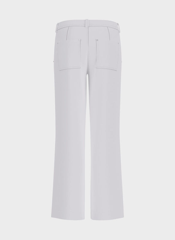 PANTALONE BELLAGIO, PLYC WHT, medium