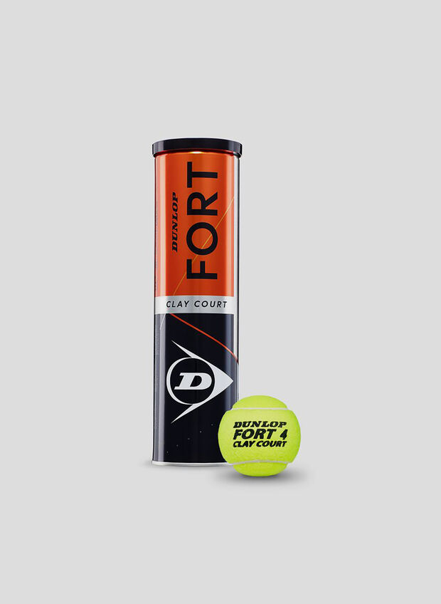 TUBO FORT CLAY COURT 4PZ, YEL, large