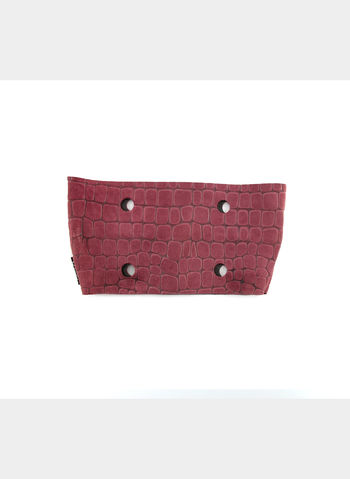 CHIC BORDO IN SUEDE COCCODRILLO , 03MARSALA, small
