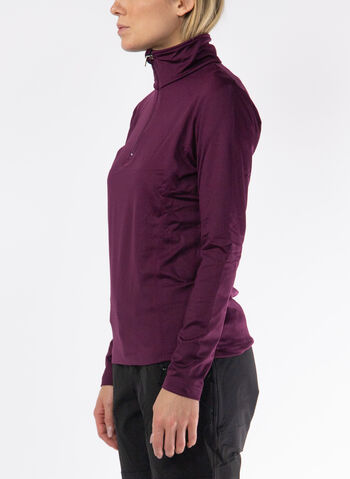 MAGLIA DA SCI 1/2 ZIP, 323 PRUGNA, small