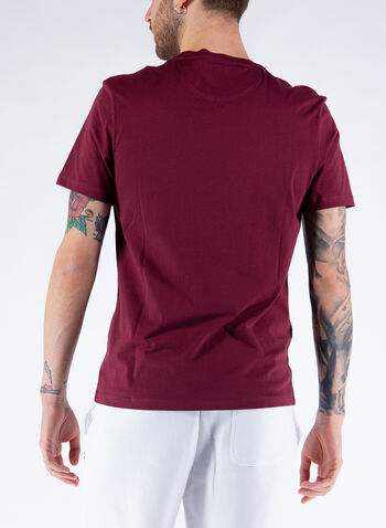 T-SHIRT TASCHINO CONTRASTO, MERLOTNVY, small