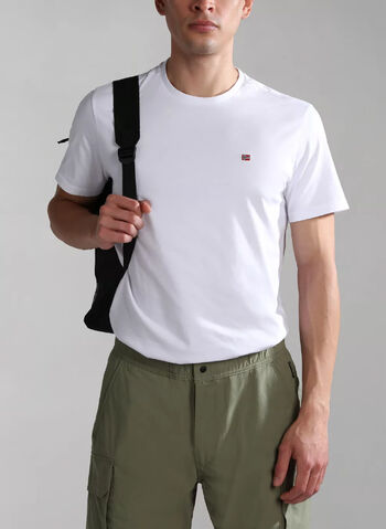 T-SHIRT SALIS, 002 WHT, small