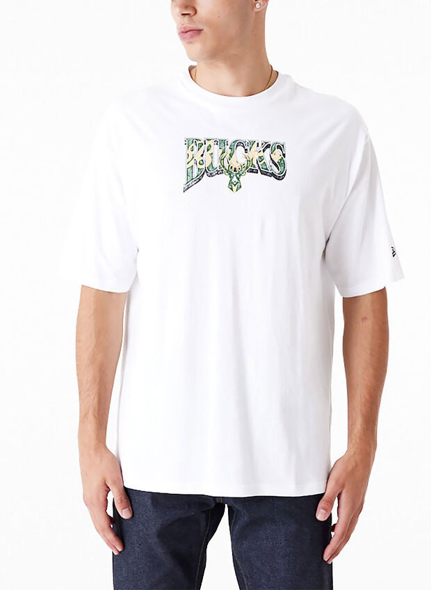 T-SHIRT MILWAUKEE BUCKS NBA CHAMPIONSHIP, WHT, large
