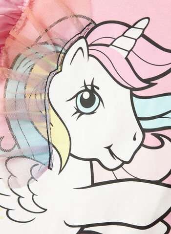 T-SHIRT STAMPA UNICORNO BAMBINA, PINK FROSTING, small