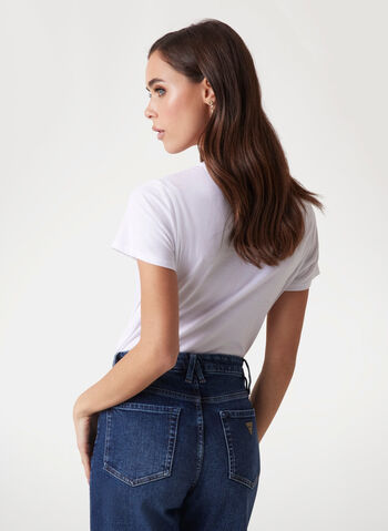 T-SHIRT LOGO LACE, G011 WHT, small