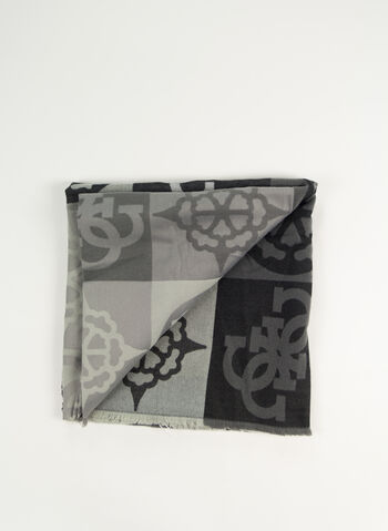 SCIARPA KEFIAH 4G LOGO PEONY, BML BLK MULTI, small