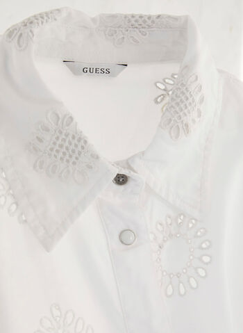 CAMICIA IN PIZZO SANGALLO, G011 WHT, small