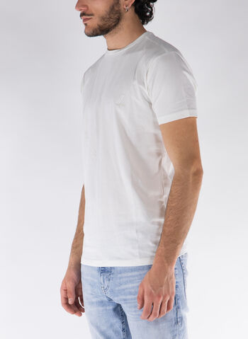 T-SHIRT MICRO LOGO, 0107 GESSO, small