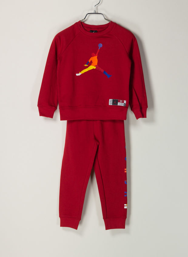 NIKE TUTA GIRO JORDAN RIVALS BAMBINO Multicolor, Rosso Bambino | Sport85