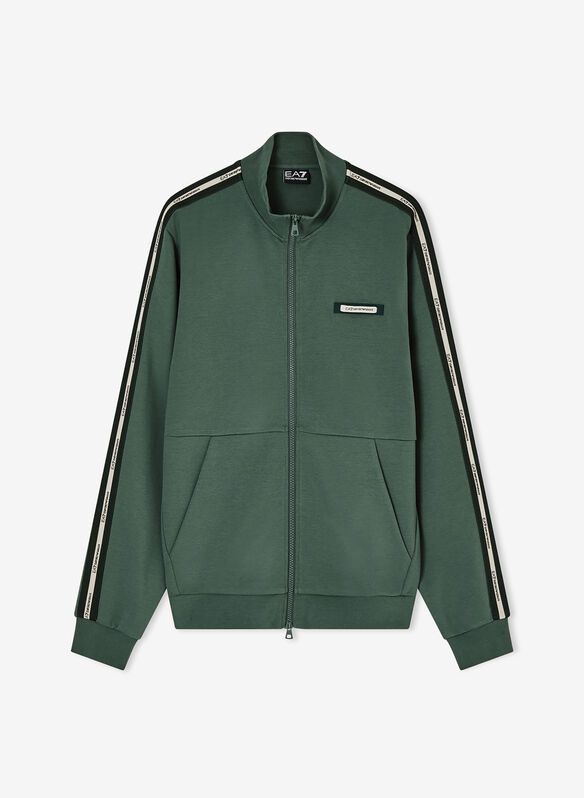 FELPA FULL ZIP, U7260 SALVIA, medium