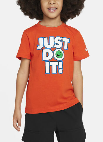 T-SHIRT SMILEY BAMBINO, R7O RED, small