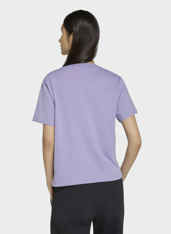 T-SHIRT MICRO LOGO, - LILLA, medium