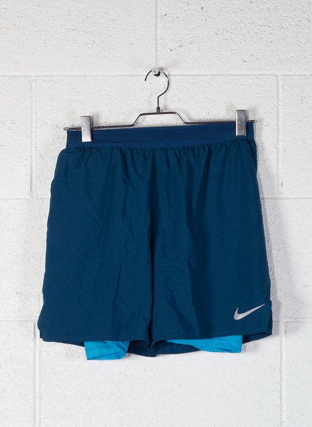 SHORT NIKE DISTANCE 2-IN-1, 474BLUE, large