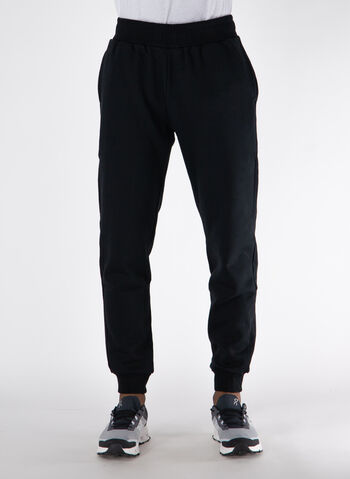 PANTALONE JOGGER CON COULISSE, 99 BLK, small