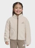 PILE TEDDY FULL ZIP JUNIOR, - CREMA, thumb