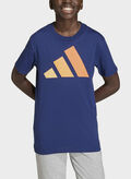 T-SHIRT LOGO RAGAZZO, - NVYORANGE, thumb