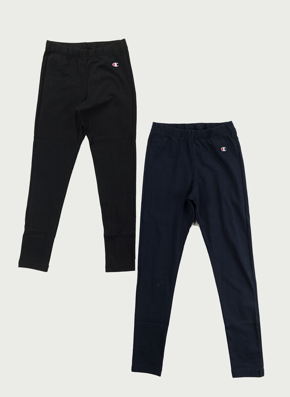 LEGGINGS B-PACK ICONS RAGAZZA, BS501 NVYBLK, medium