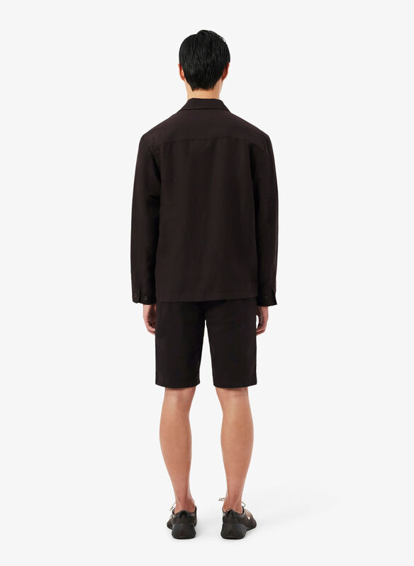 BERMUDA CHINO IN TWILL ELASTICIZZATO, 3LA TESTAMORO, medium