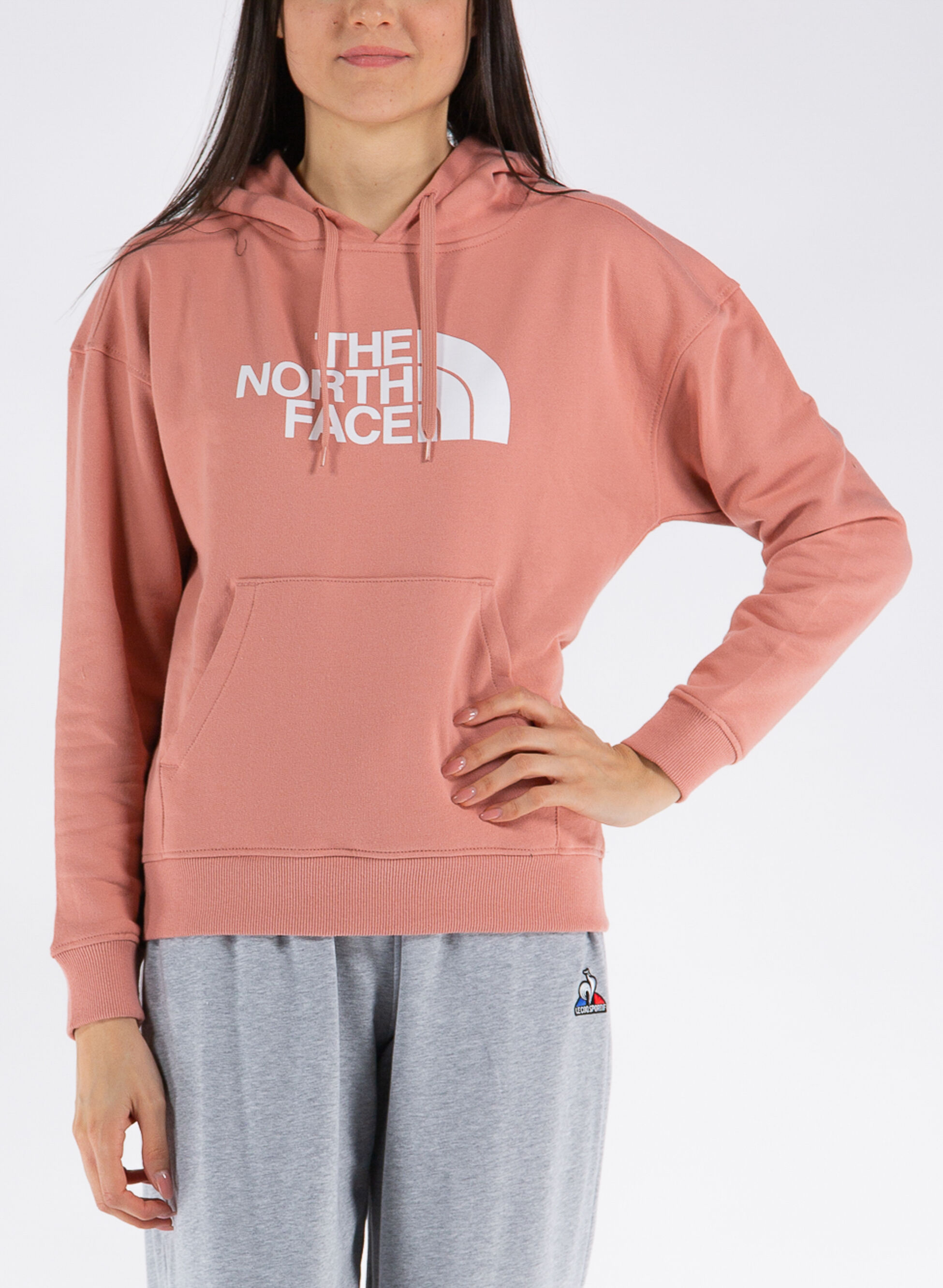 THE NORTH FACE FELPA DREW PEAK LIGHT CON CAPPUCCIO Rosa Donna | Sport85