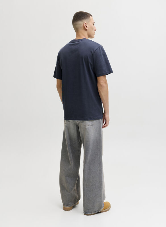 T-SHIRT FUSION LOGO, OUTER SPACE, medium