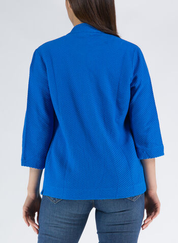 GIACCA APERTA NIDO D'APE, 84 ZAFFIRO, small