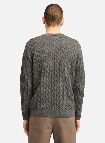 MAGLIONE GIROCOLLO A TRECCE PHILLIPS BROOK, U14 GREY, small