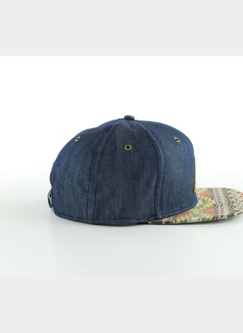 M CAPPELLO VISIERA FLAT JEANS, STONE, small