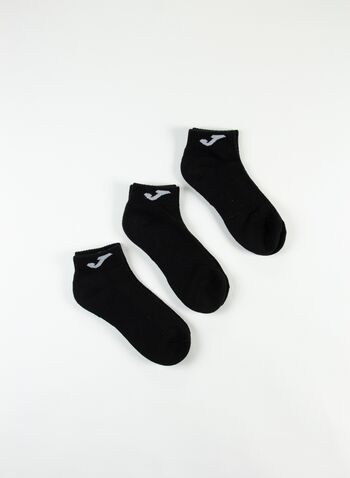 CALZA TOBILLERO PADEL-TENNIS 3PAIA, BLK, small