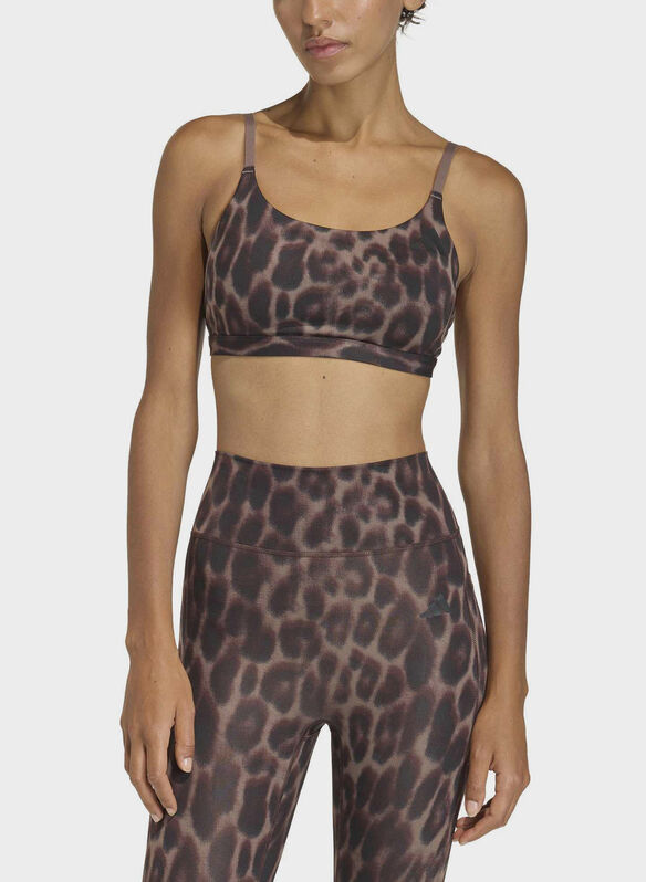 BRA OPTME AOP ANIMAL, - BLKBROWN, medium