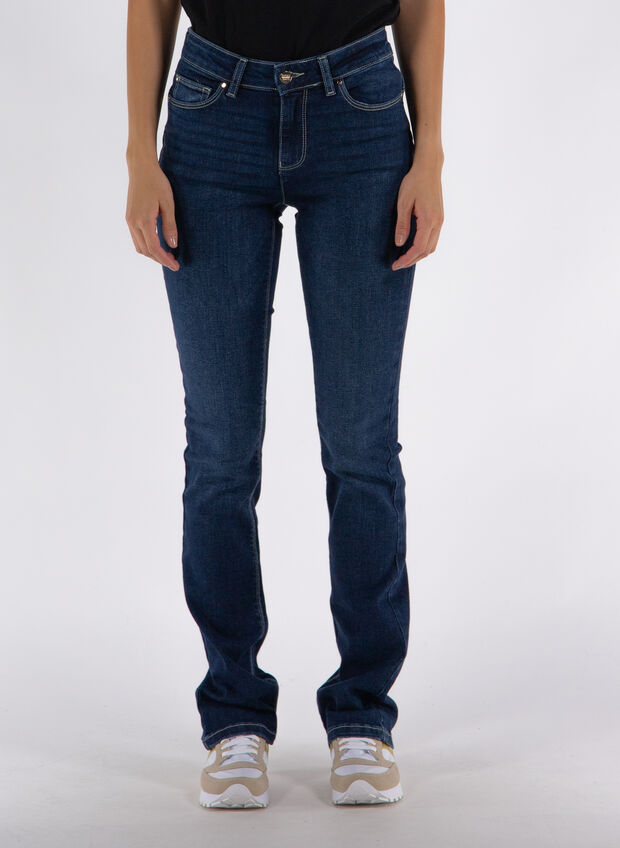 JEANS BELLA B PUSH UP, 117 DARK BLUE, large