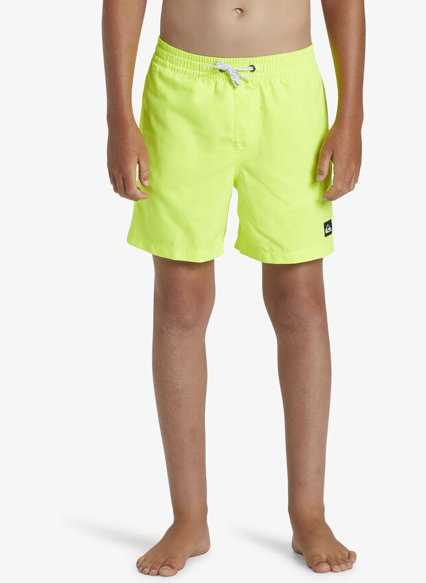 COSTUME BOXER BEACH EVERYDAY SOLID 14 RAGAZZO, YHJ0 YELLOW FLUO, large
