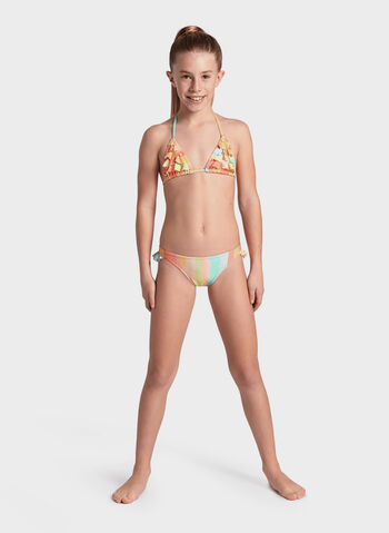 COSTUME BIKINI WATER RAGAZZA, 301 MULTI STRIPES, small