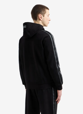 FELPA TAPE FULL ZIP, UC001 BLK, small