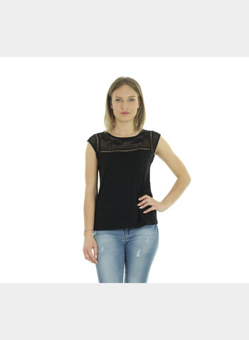 MAGLIA XENIA INSERTO PIZZO , , small