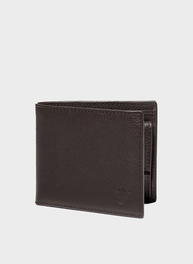 PORTAFOGLIO IN VERA PELLE, A66MORO, large