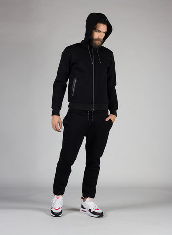 FELPA NEOPRENE FULL ZIP, U200BLK, small