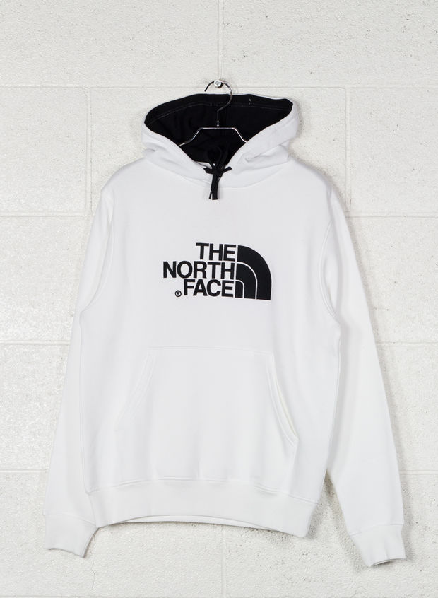 FELPA CON CAPPUCCIO UOMO DREW PEAK, LA9WHT, large