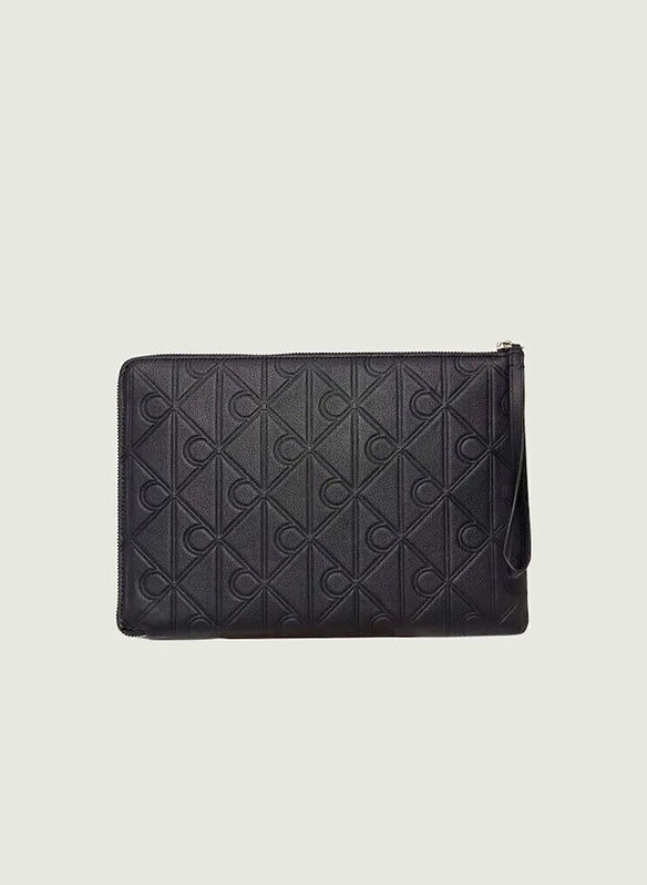 POCHETTE EMBLEM, UB1 BLK, medium