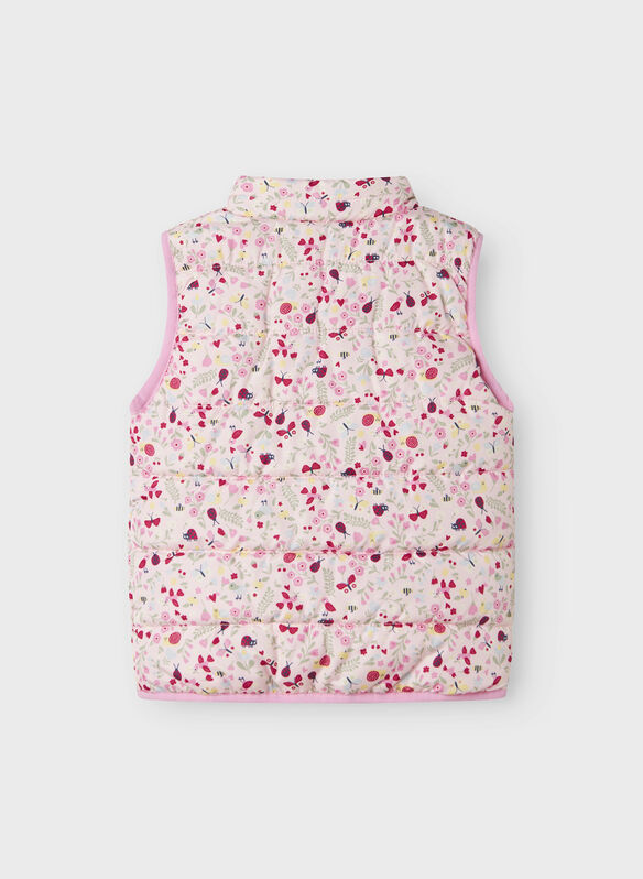 GILET IMBOTTITO BAMBINA, FUCHSIA PINK, medium
