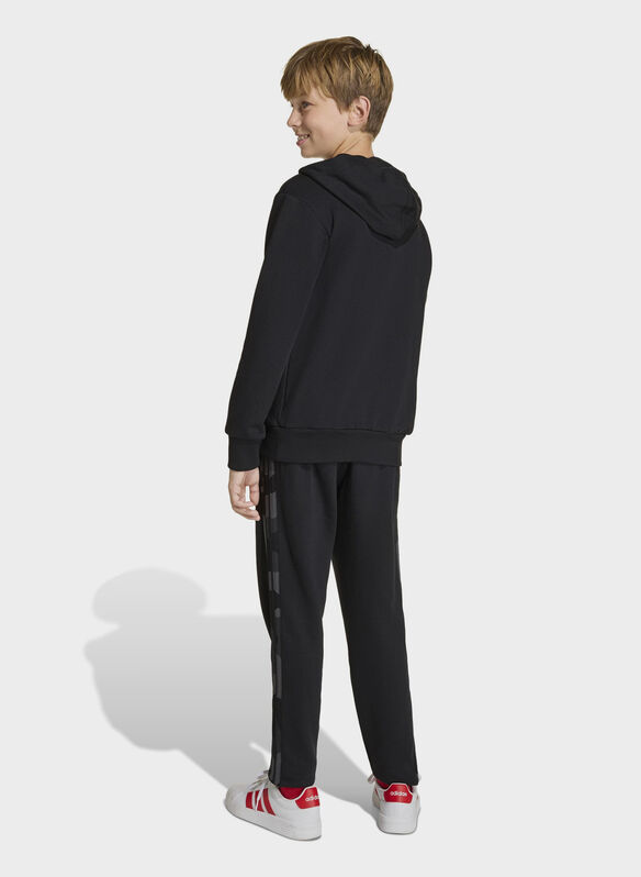 TUTA CAMO CON CAPPUCCIO RAGAZZO, - BLK, medium