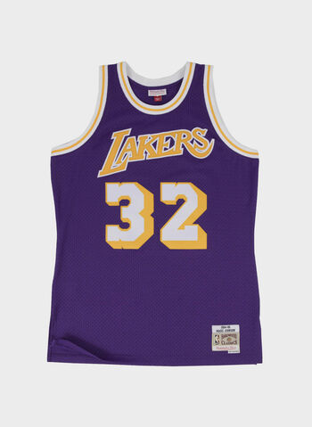 CANOTTA SWINGMAN JERSEY LOS ANGELES LAKERS HOME 1984-85 MAGIC JOHNSON, , small